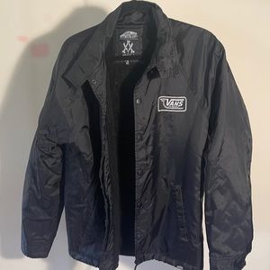 Vans black nylon jacket
